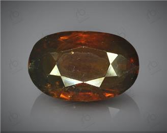 Natural Hessonite Garnet (Gomed) Certified  6.76 cts ( 1432 )